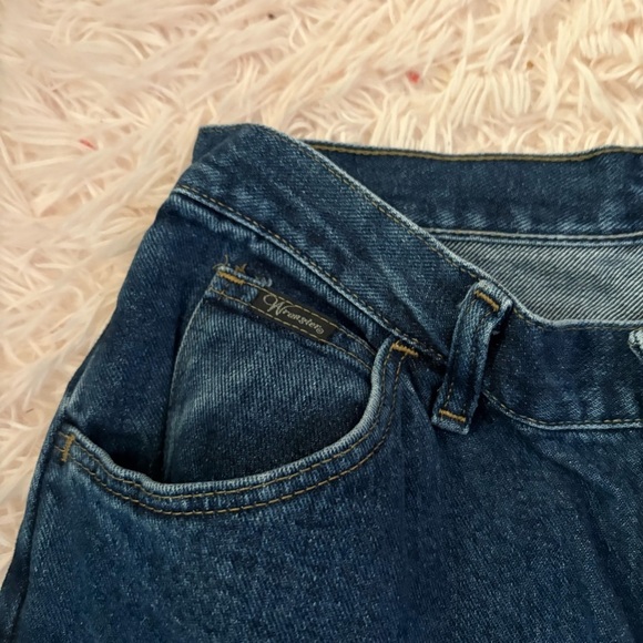 Wrangler High Rise Waist Jeans Sz 10 30” Inseam Mom Vintage Denim - Picture 3 of 7